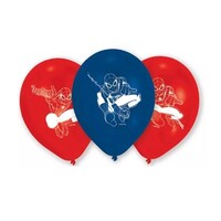6 Spiderman Ballonnen - Marvel