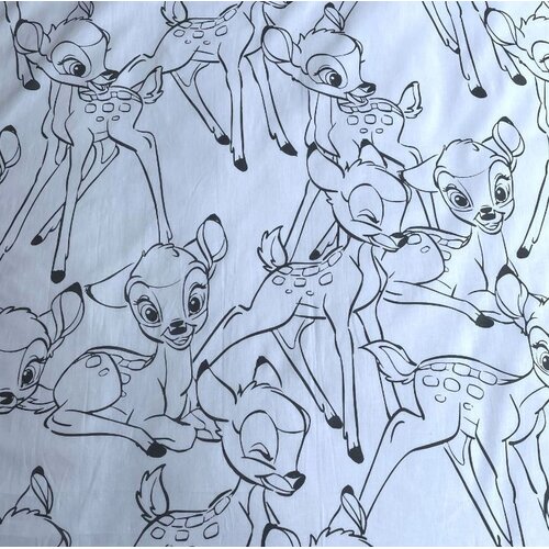 Bambi Bambi Baby Dekbedovertrek 100 x 135 cm - Disney Bambi Bambi Baby Dekbedovertrek 100 x 135 cm - Disney