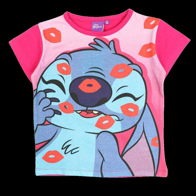 Lilo en Stitch Shortama - Pink Kiss
