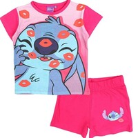 Lilo en Stitch Shortama - Fuchsia Kiss