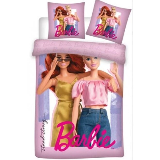 Barbie Dekbedovertrek 140 x 200 cm - Stand Strong