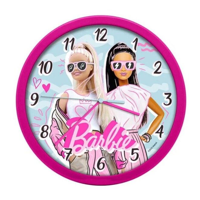 Barbie Wandklok / Klok