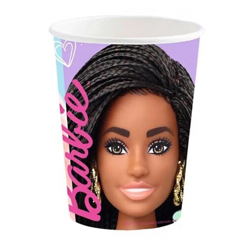 Barbie 8 Barbie Feestbekertjes Barbie 8 Barbie Feestbekertjes