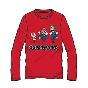 Super Mario Super Mario Longsleeve Shirt - Rood