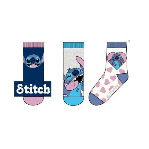 Lilo en Stitch Lilo en Stitch Sokken - 3 paar - Maat 23/26