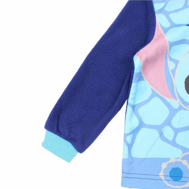 Lilo en Stitch Fleece Pyjama - donker Blauw