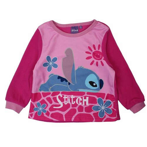 Lilo en Stitch Lilo en Stitch Fleece Pyjama - Donker Roze