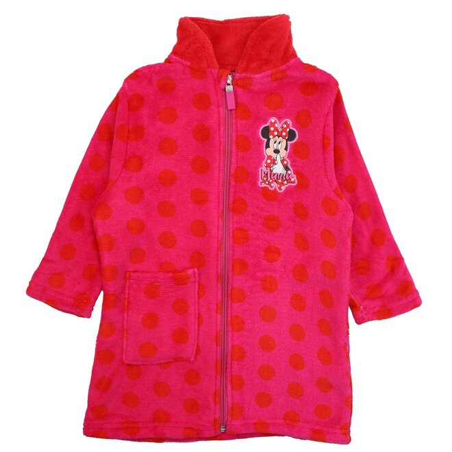 Minnie Mouse Badjas Roze - Dots