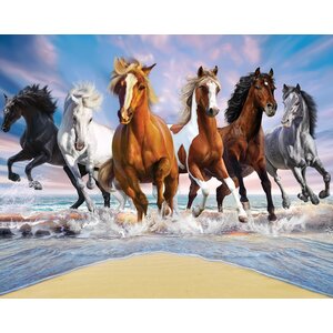 Overige Paarden Posterbehang - Walltastic