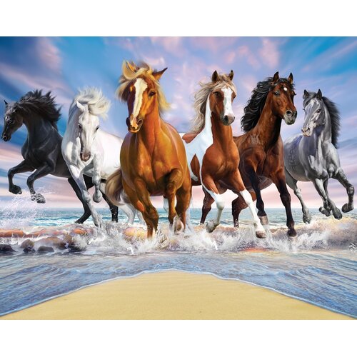 Overige Paarden Posterbehang - Walltastic