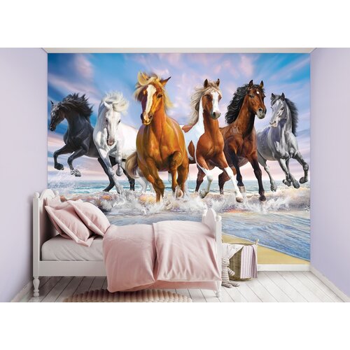 Overige Paarden Posterbehang - Walltastic