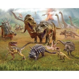 Dinosaurus / Jurassic World Dinosaurus Posterbehang - Walltastic Dinosaurus / Jurassic World Dinosaurus Posterbehang - Walltastic