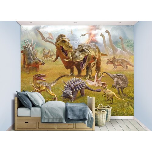Dinosaurus / Jurassic World Dinosaurus Posterbehang - Walltastic Dinosaurus / Jurassic World Dinosaurus Posterbehang - Walltastic