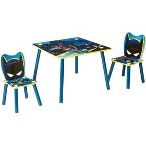 Batman & Superman Batman Tafel met 2 Stoelen
