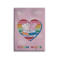 Peppa Pig Fleece Deken - Friends Forever