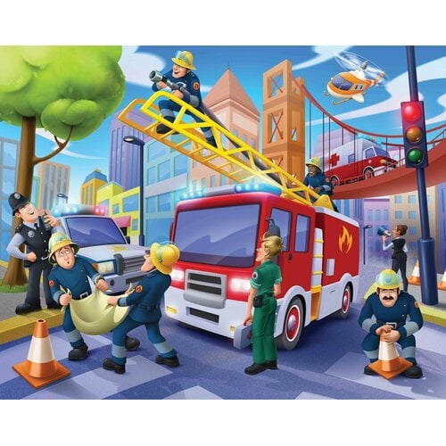 Brandweerman Sam Brandweer Posterbehang - Walltastic
