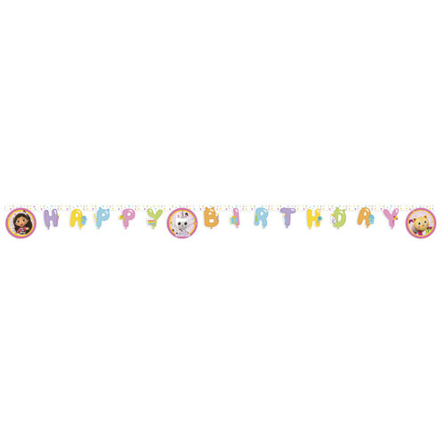 Gabby's Poppenhuis Gabby's Poppenhuis Letterslinger 'Happy Birthday'