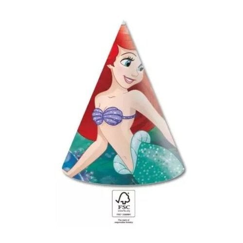 Disney Princess 6 Disney Princess Ariël Feesthoedjes