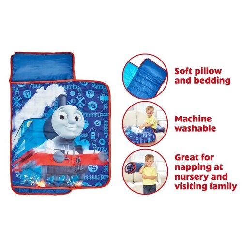 Thomas de Trein Thomas de Trein Readynap / Slaapzak met Kussentje Thomas de Trein Thomas de Trein Readynap / Slaapzak met Kussentje
