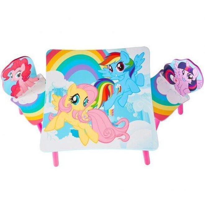 My little Pony Tafel met 2 Stoelen