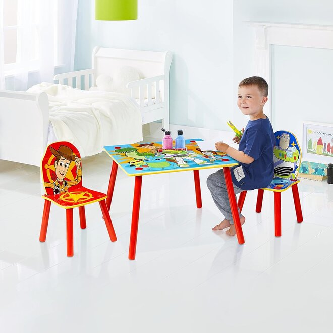 Toy Story Tafel met 2 Stoelen