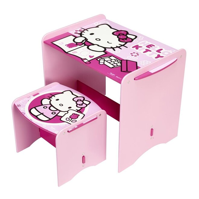 Hello Kitty Bureau met Krukje