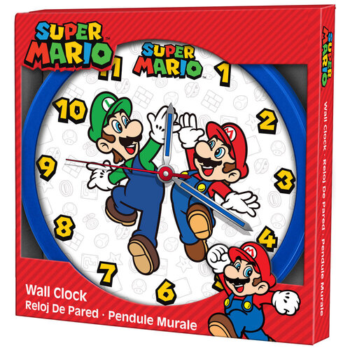 Super Mario Super Mario Wandklok / Klok - Nintendo