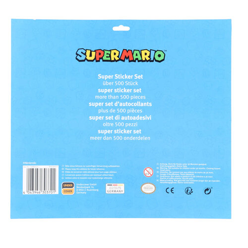 Super Mario Super Mario Sticker Set / Beloningsstickers
