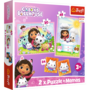 Gabby's Poppenhuis 2 in 1 Puzzel met Geheugenspel - 30/48 stukjes