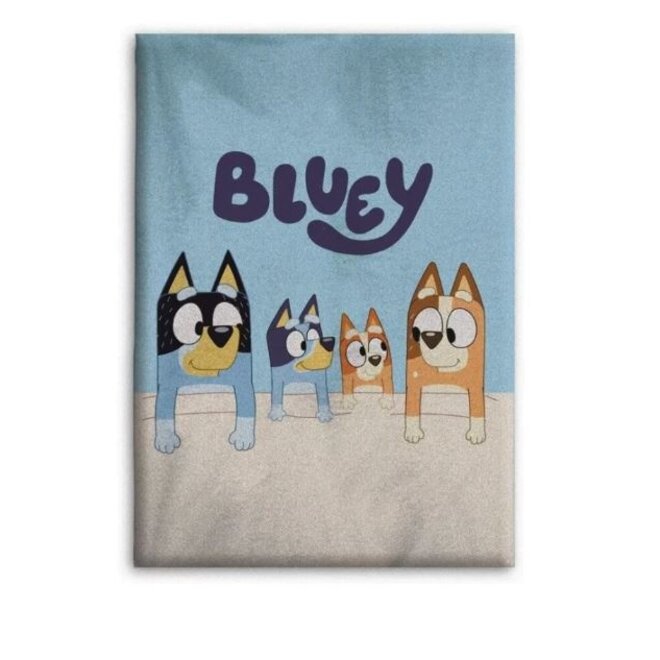 Bluey Fleece Deken - Family