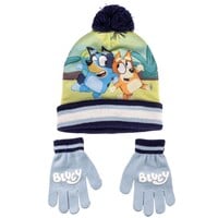 Bluey Winterset - Handschoenen en Muts