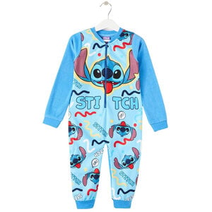 Lilo en Stitch Lilo en Stitch Onesie / Jumpsuit Fleece - Blauw Lilo en Stitch Lilo en Stitch Onesie / Jumpsuit Fleece - Blauw