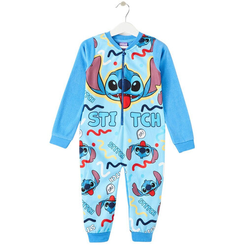 Lilo en Stitch Lilo en Stitch Onesie / Jumpsuit Fleece - Blauw Lilo en Stitch Lilo en Stitch Onesie / Jumpsuit Fleece - Blauw