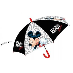 Mickey Mouse Mickey Mouse Paraplu - Semi Automatisch Mickey Mouse Mickey Mouse Paraplu - Semi Automatisch