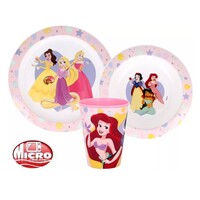 Disney Princess Kinderservies met Beker - Magnetron