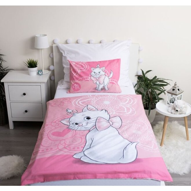 Marie Cat Baby Dekbedovertrek 100 x 135 cm - Aristocats