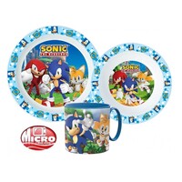 Sonic Kinderservies met Mok - Magnetron