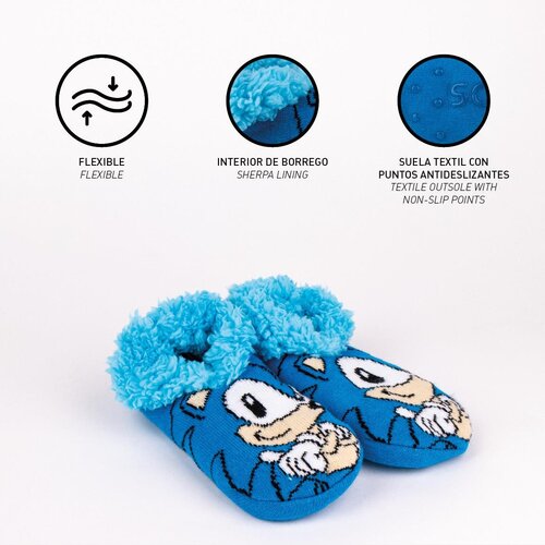 Sonic Sonic Pantoffel Sokken - Sega