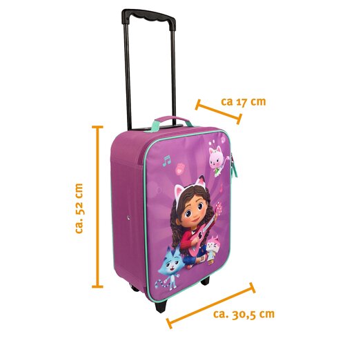 Gabby's Poppenhuis Gabby's Poppenhuis Trolley Koffer / Reiskoffer Gabby's Poppenhuis Gabby's Poppenhuis Trolley Koffer / Reiskoffer