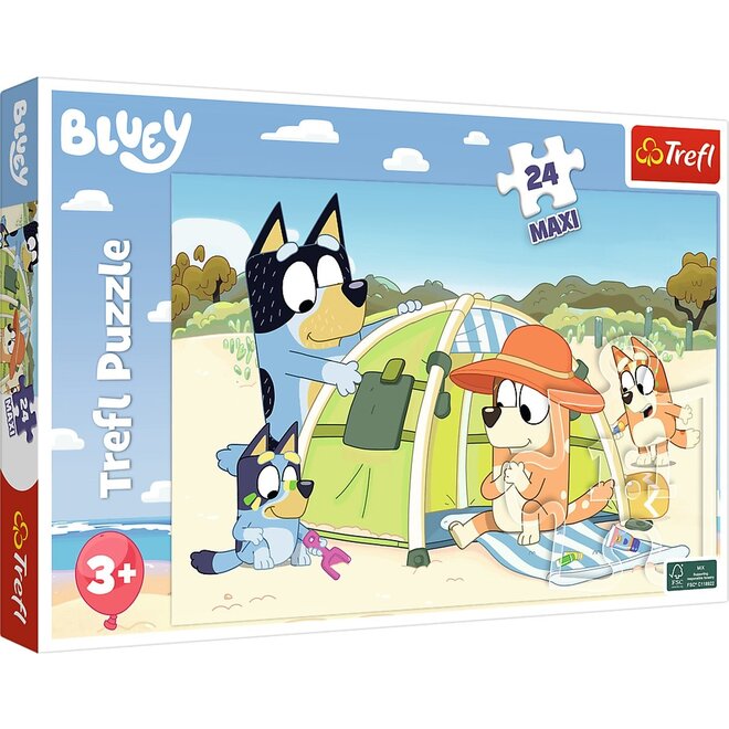 Bluey Maxi Puzzel - 24 stukjes - Trefl