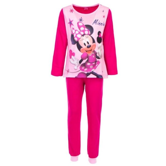 Minnie Mouse Pyjama Fuchsia - Maat 116