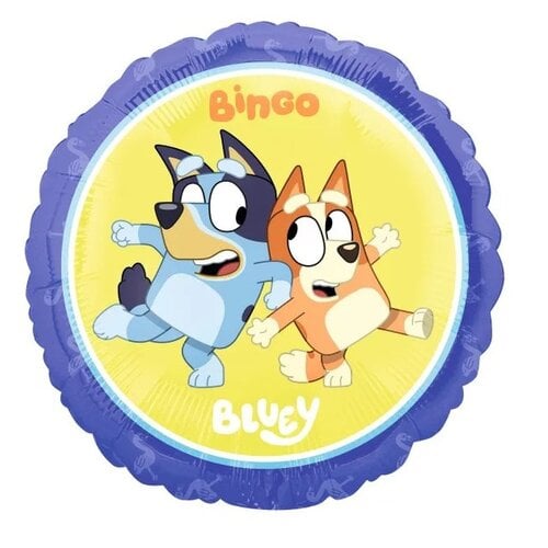 Bluey Bluey Folie Helium Ballon - Hervulbaar Bluey Bluey Folie Helium Ballon - Hervulbaar