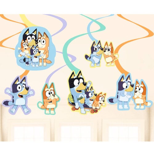 Bluey Bluey Swirl Plafond Decoratie Bluey Bluey Swirl Plafond Decoratie