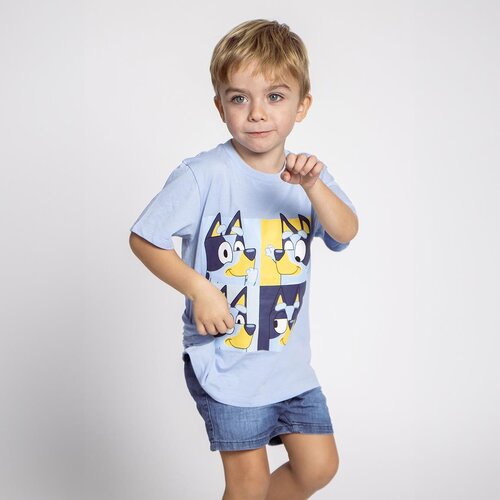 Bluey Bluey T-shirt - Blauw Bluey Bluey T-shirt - Blauw
