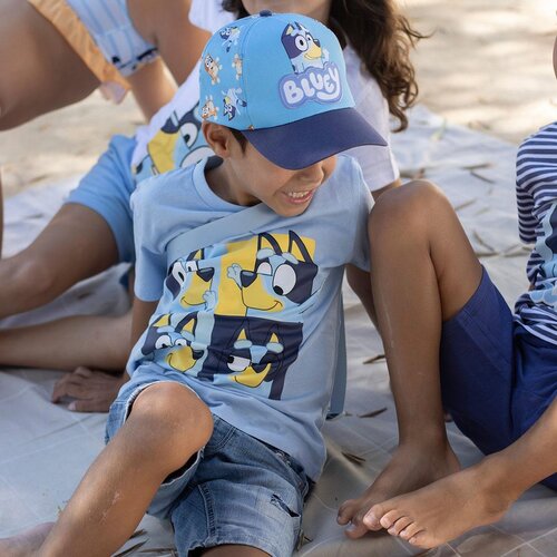 Bluey Bluey T-shirt - Blauw Bluey Bluey T-shirt - Blauw