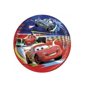Disney Cars 8 Kartonnen Disney Cars Bordjes - 23 cm Disney Cars 8 Kartonnen Disney Cars Bordjes - 23 cm