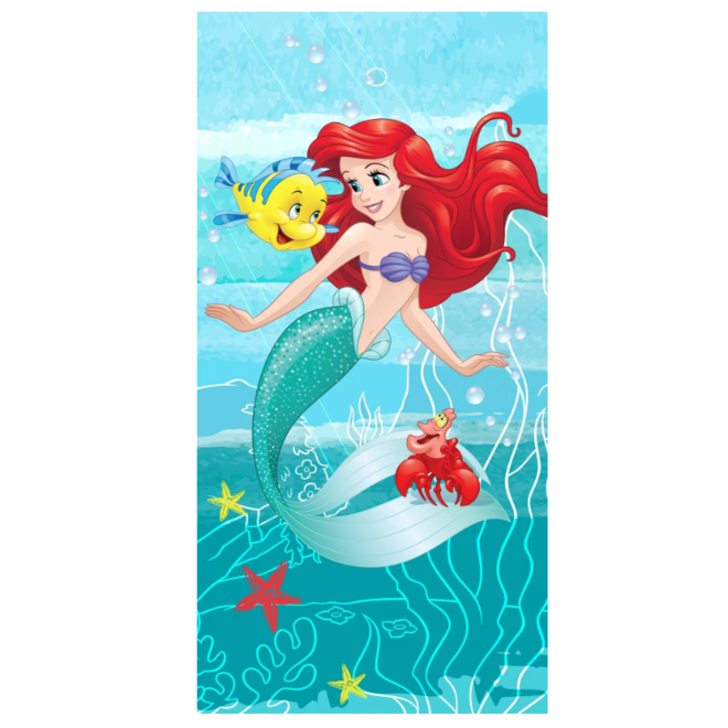 Disney Princess badlaken / Strandlaken - Ariel