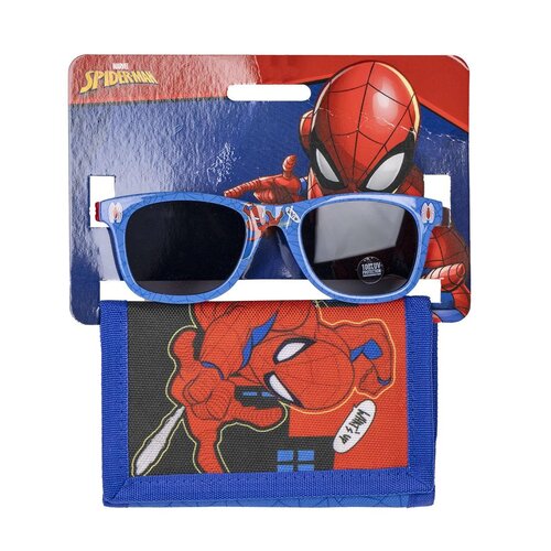 Spiderman Spiderman Giftset: Zonnebril en Portemonnee Spiderman Spiderman Giftset: Zonnebril en Portemonnee