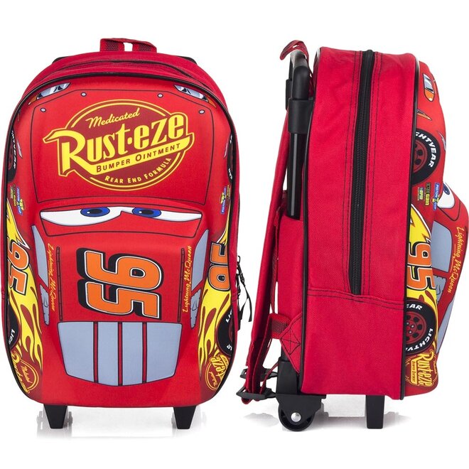 Disney Cars 3D Trolley Rugzak - Lightning McQueen