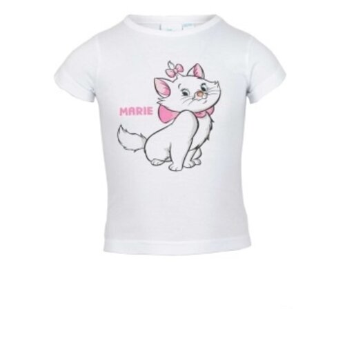 Marie Cat Marie Cat T-shirt - Wit Marie Cat Marie Cat T-shirt - Wit